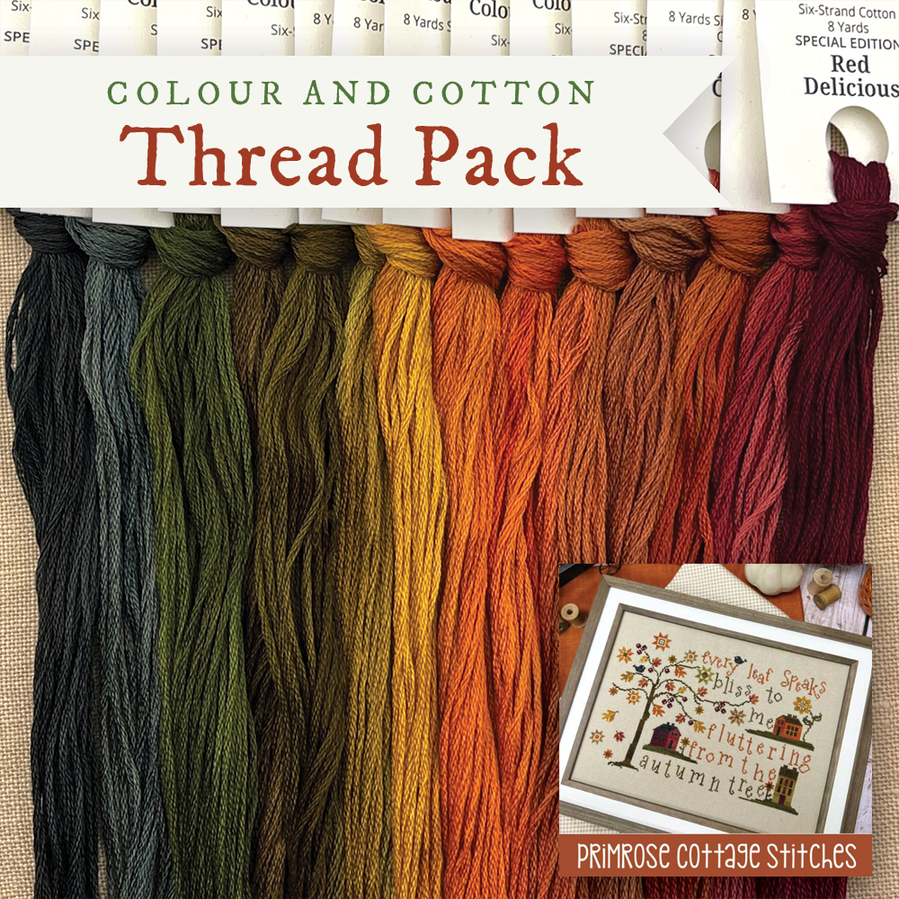 Thread Pack Leaves of Autumn by Primrose Cottage Stitches